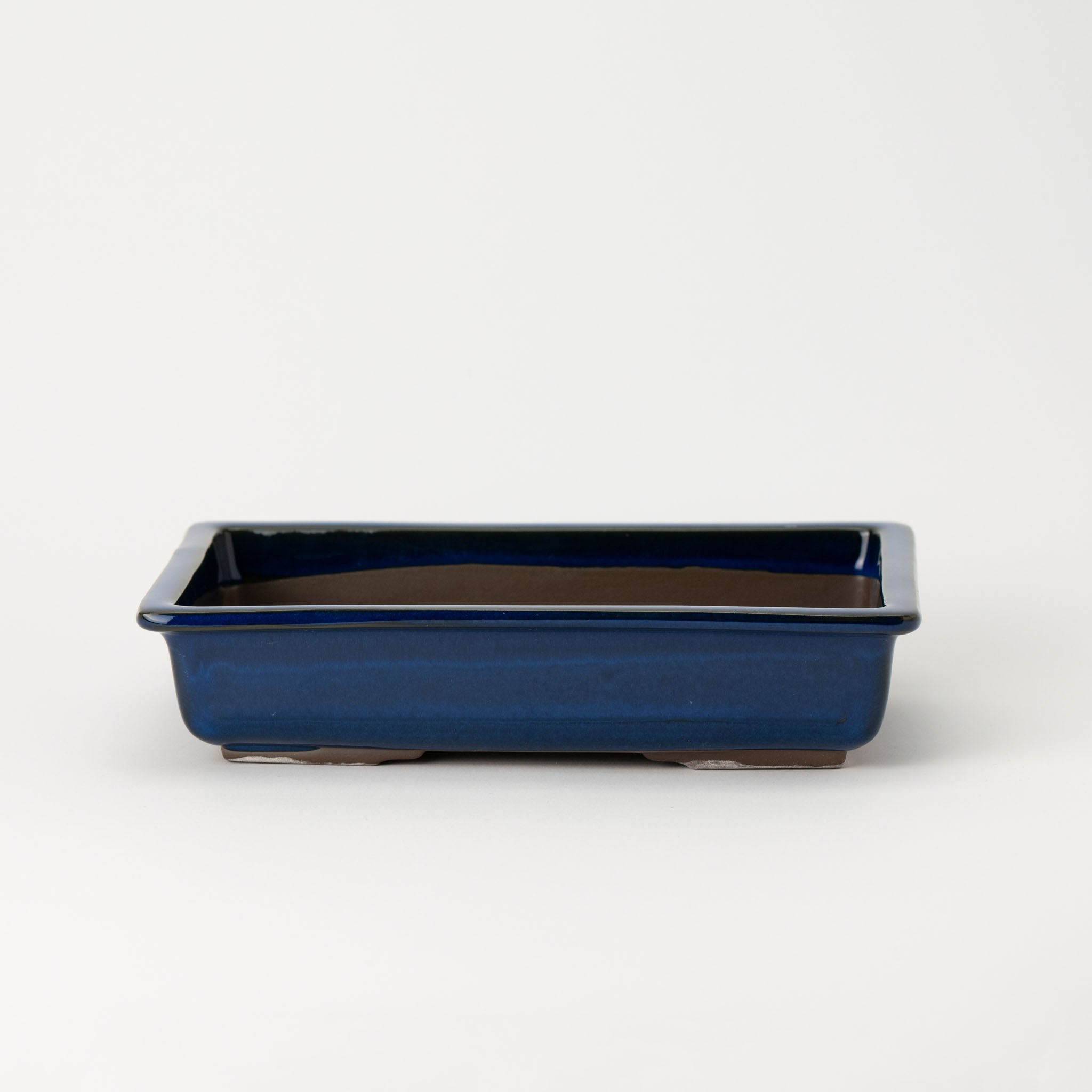 Naginowa Namako longhorn BANKO Ware Japanese Bonsai Pot set of 3