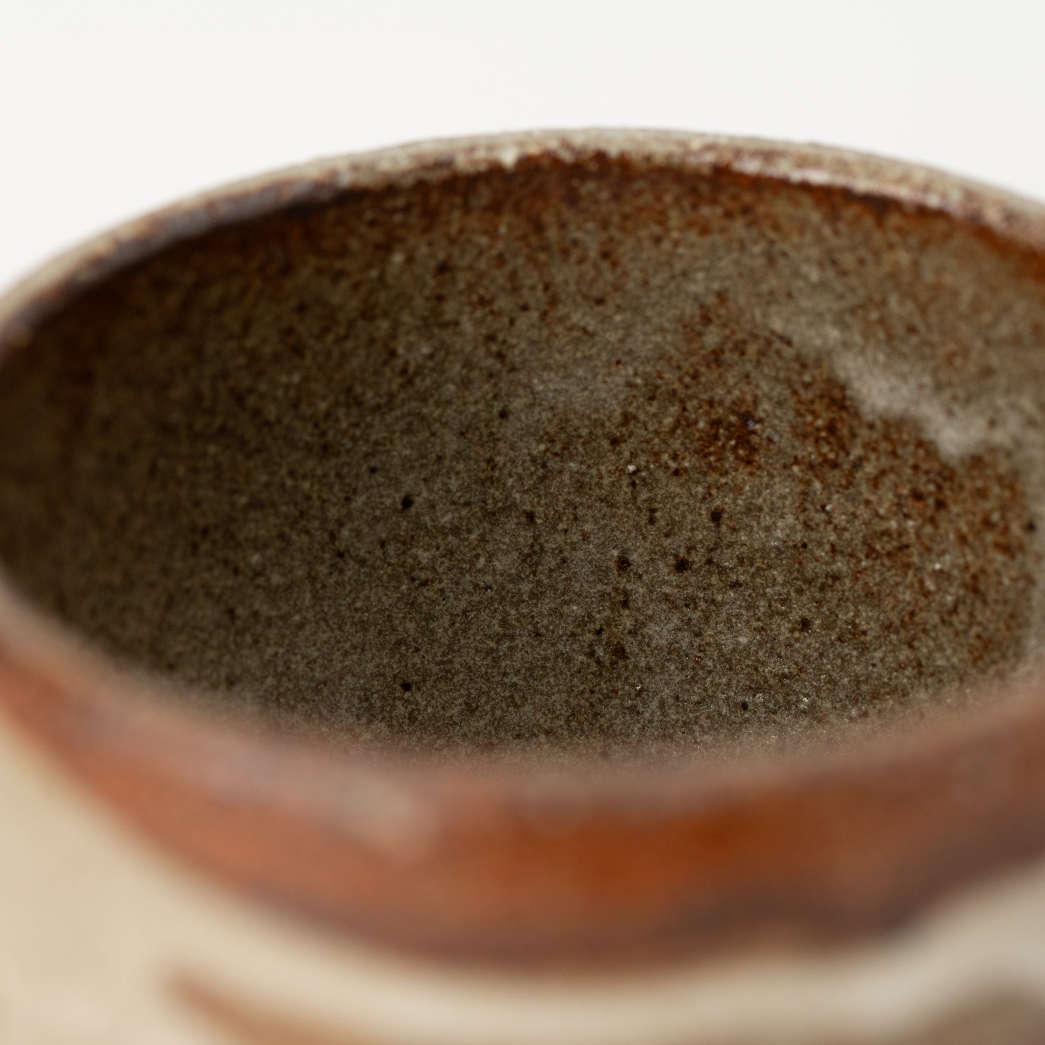 Naginowa Shigaraki Ware Gray Double Painted Japanese Bonsai Pot