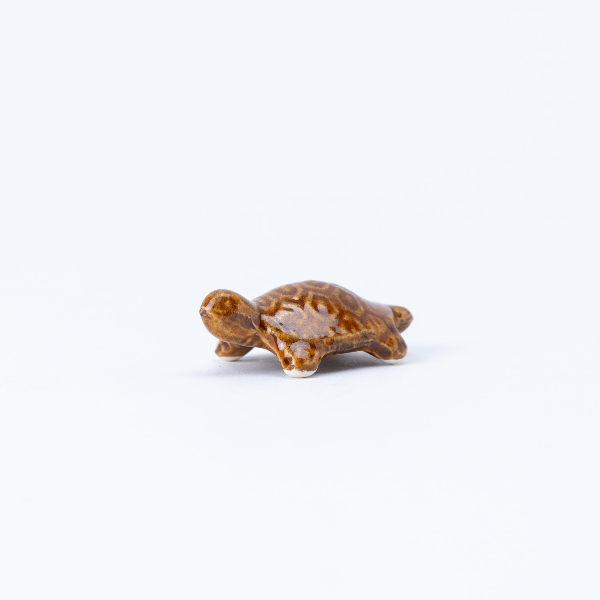 Bonsai Ornament - Brown Turtle