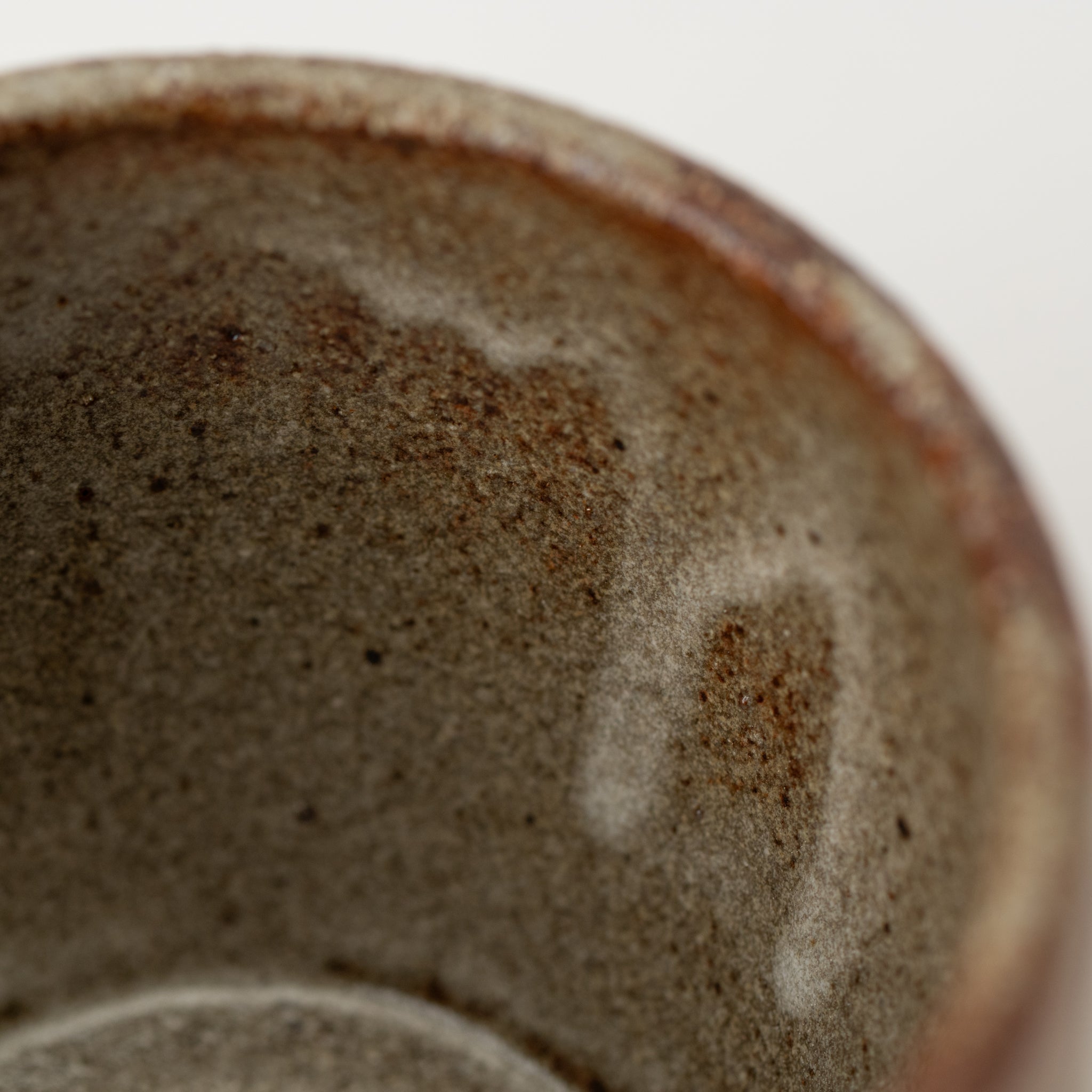 Naginowa Shigaraki Ware Gray Double Painted Japanese Bonsai Pot