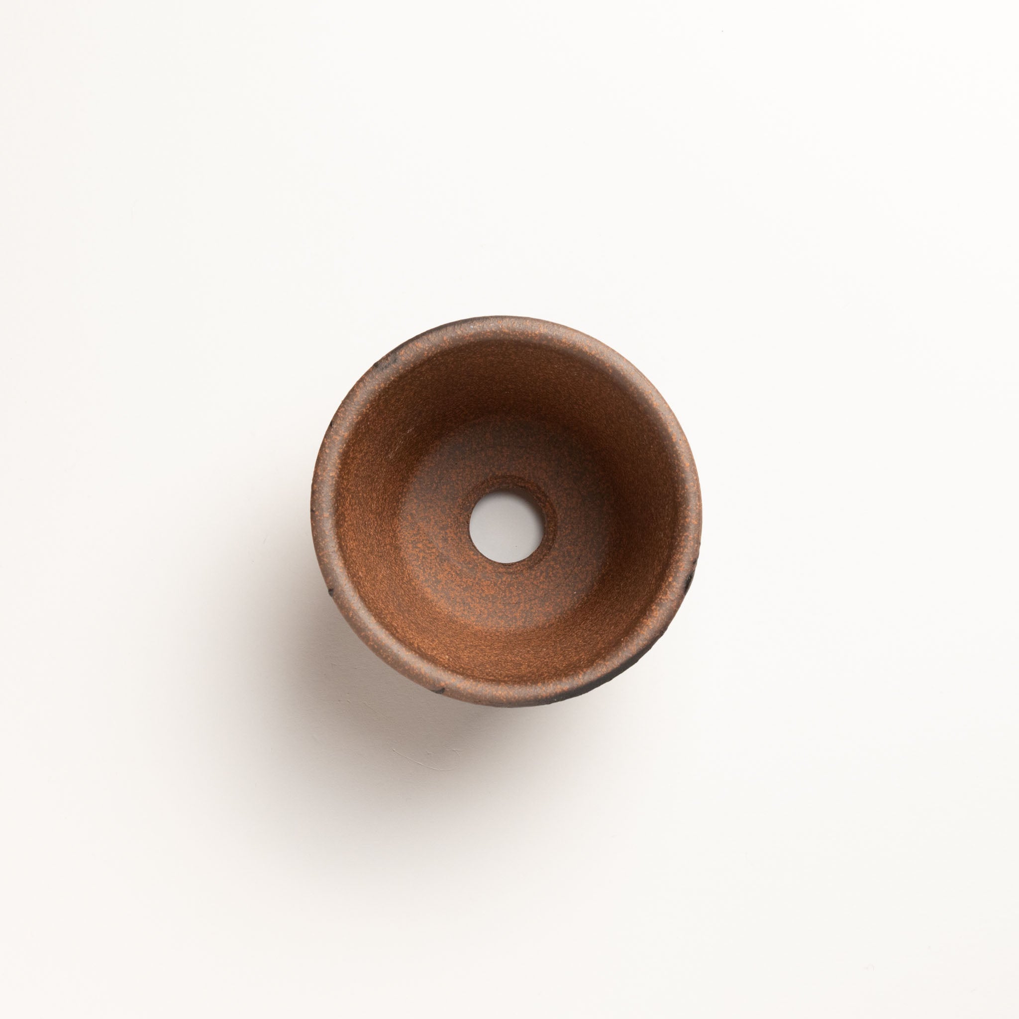 Naginowa Gold Paint Standard BANKO Ware Japanese Bonsai Pot 3.6in.